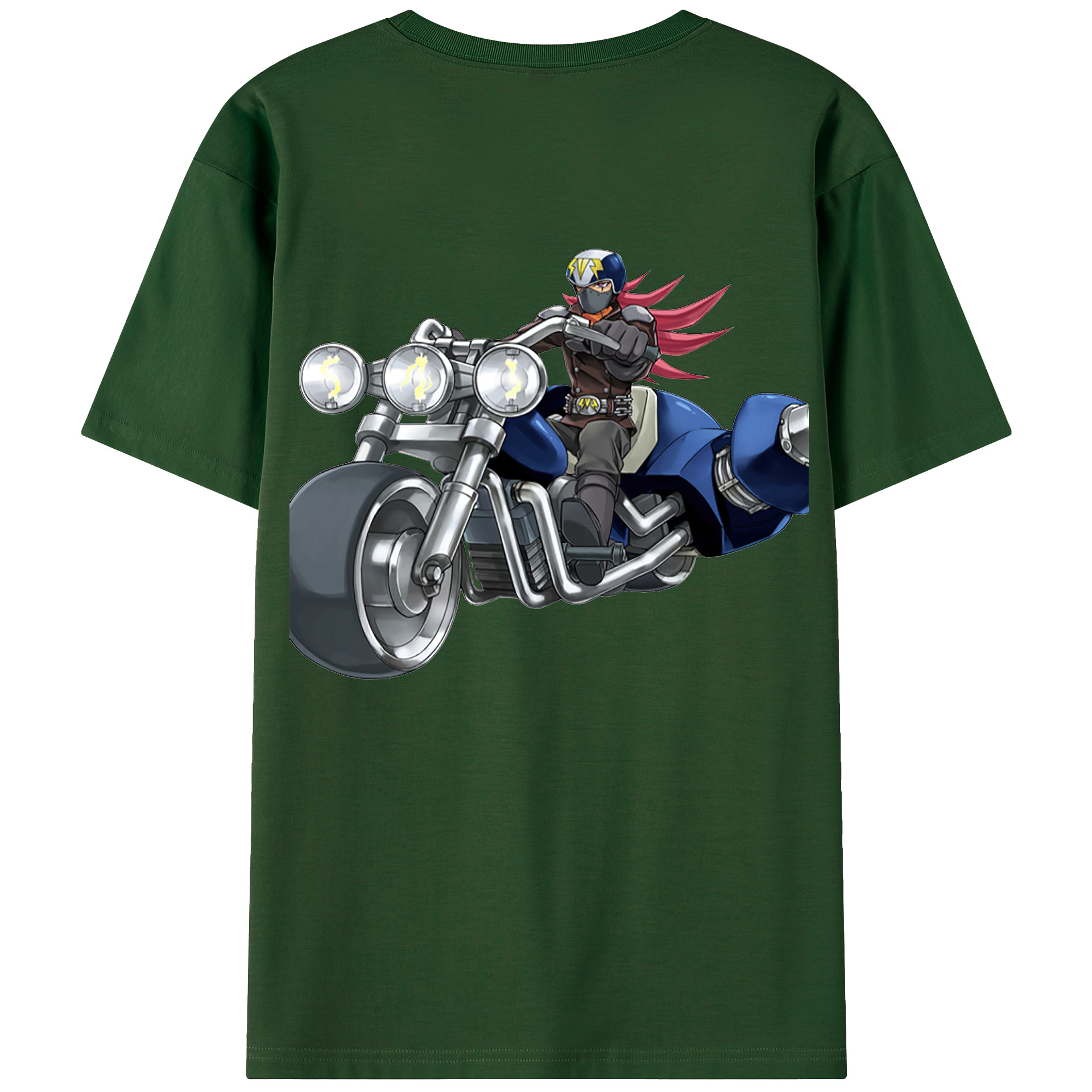 （画像用） 遊☆戯☆王 Yu-Gi-Oh! 綿100％半袖Tシャツ（背面プリント）